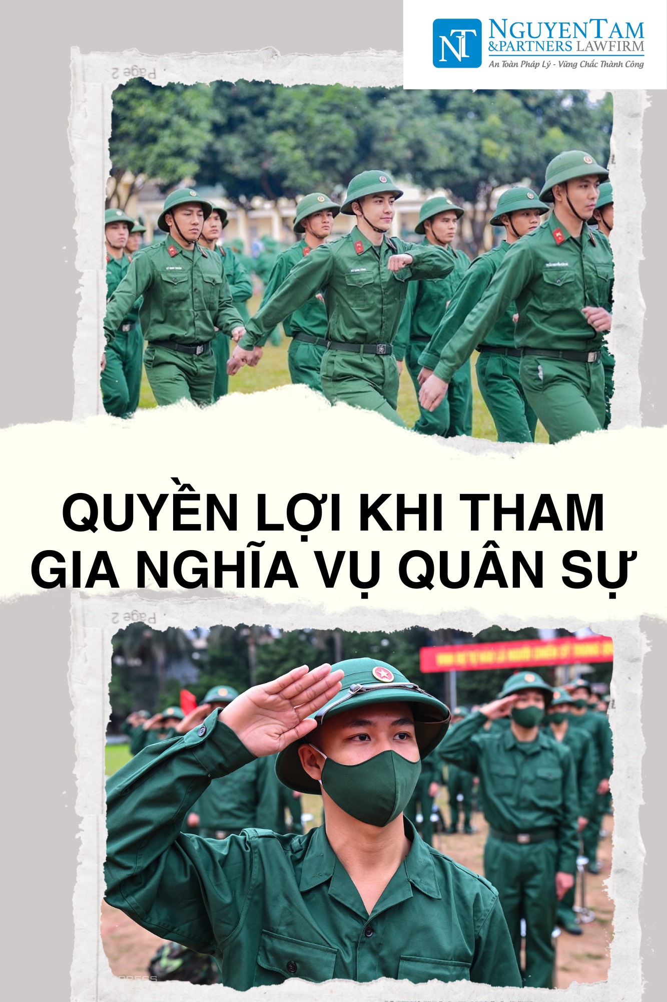 QUYỀN LỢI KHI THAM GIA NGHĨA VỤ QUÂN SỰ