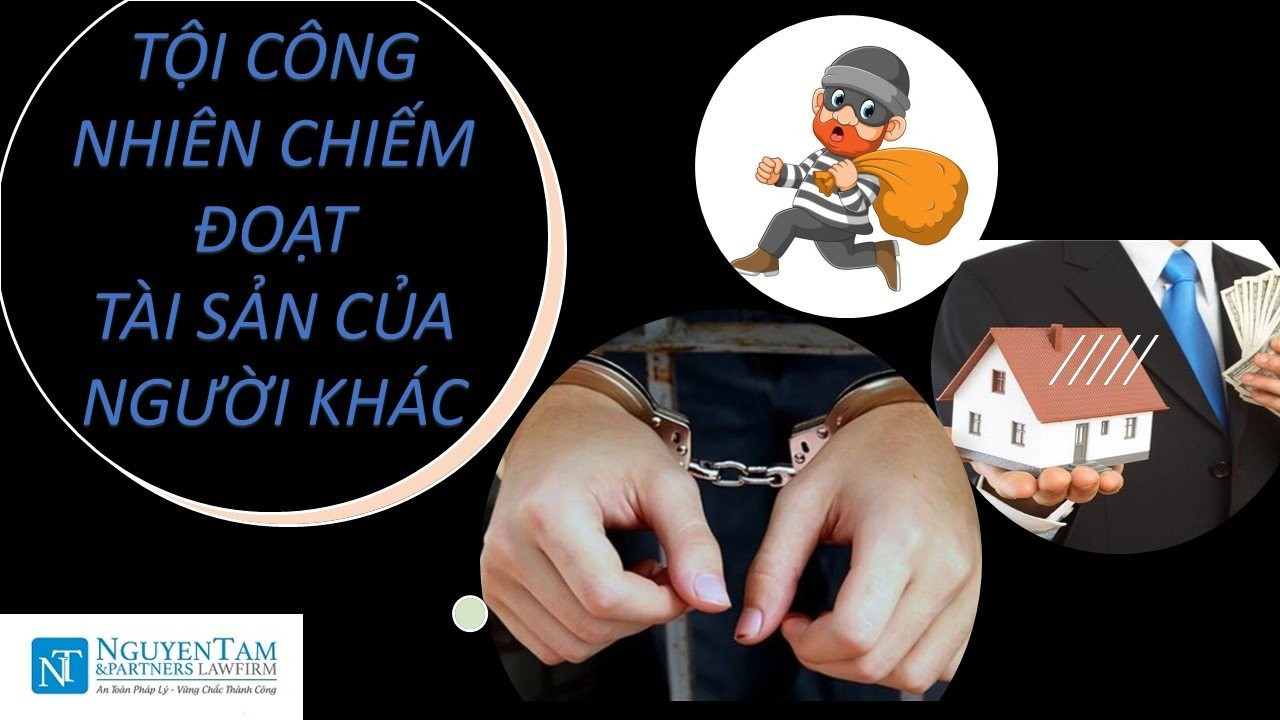 TỘI CÔNG NHIÊN CHIẾM ĐOẠT TÀI SẢN QUY ĐỊNH NHƯ THẾ NÀO?