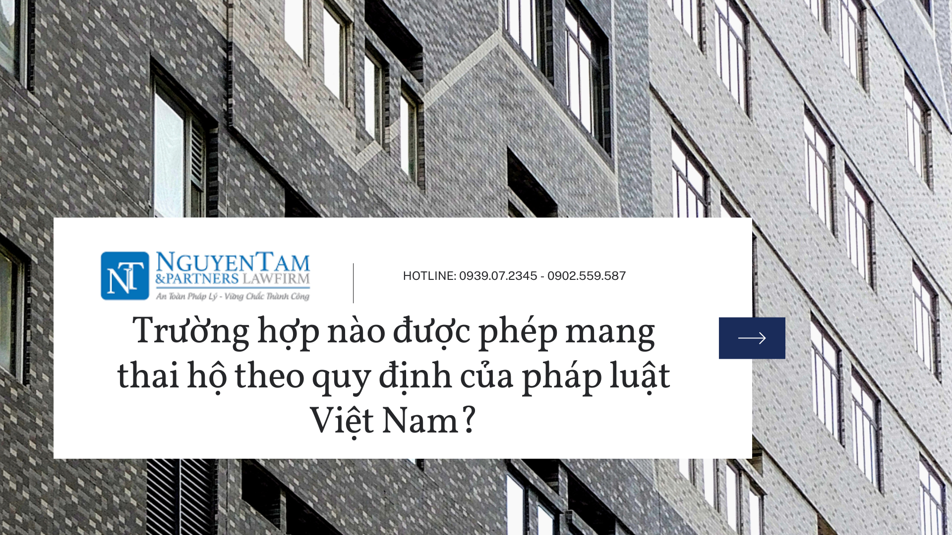 ⚖️ TRƯỜNG HỢP NÀO ĐƯỢC PHÉP MANG THAI HỘ THEO QUY ĐỊNH CỦA PHÁP LUẬT VIỆT NAM?